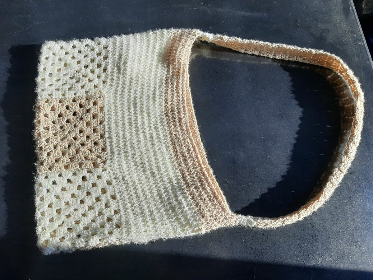 Crocheted Tote Bag