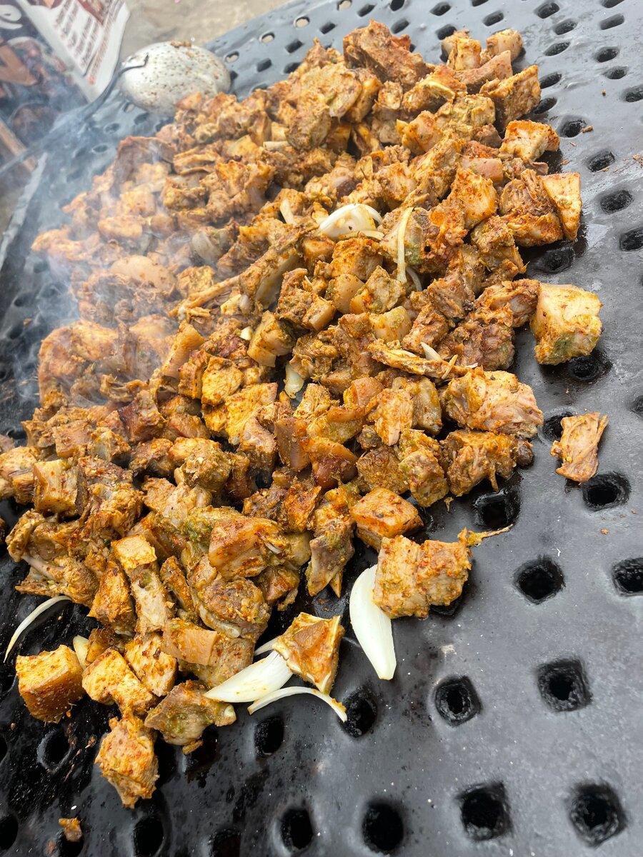 Délicieux grillades épicées