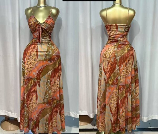 Robe longue bohème chic