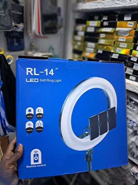 Anneau LED 14" avec télécommande