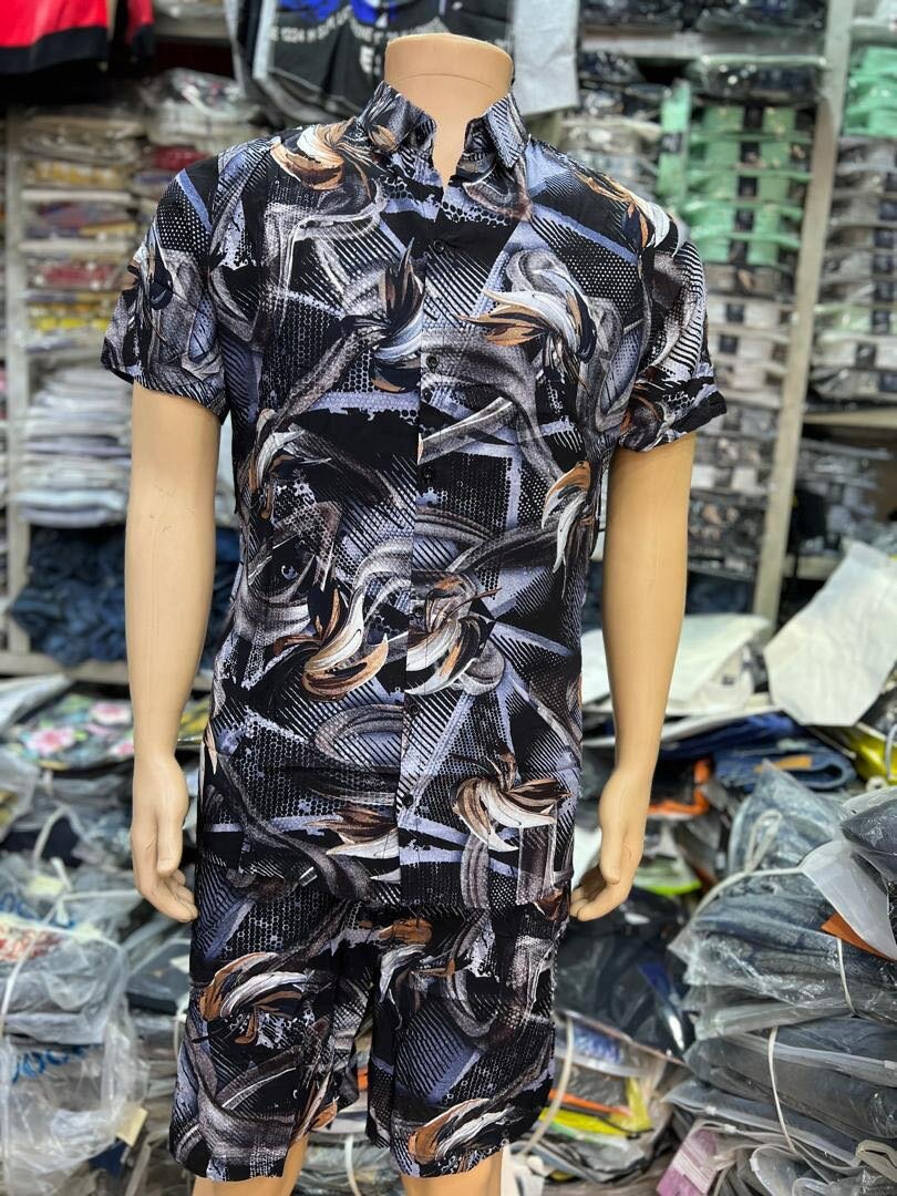 Vintage Shrit Top and Down Short