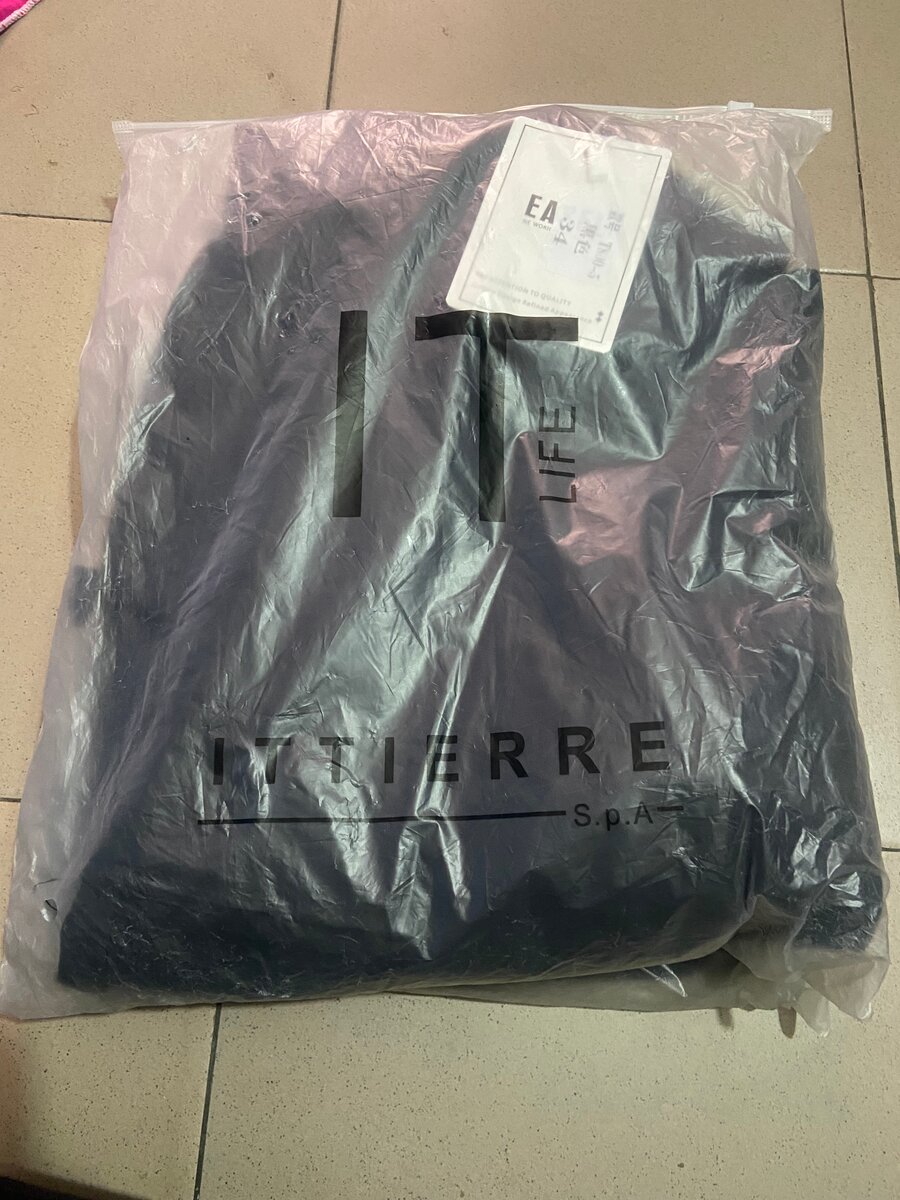 Pantalon cargo noir élégant