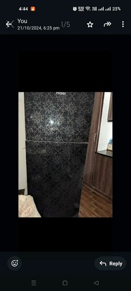 Haier glass door frij