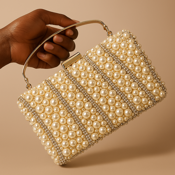 Pochette perlée élégante