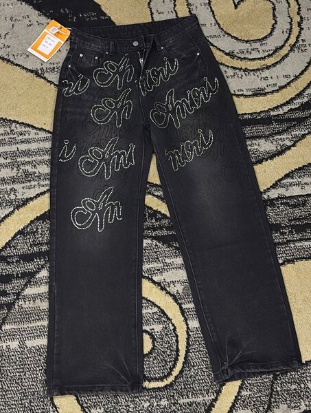 Jean tendance avec motifs