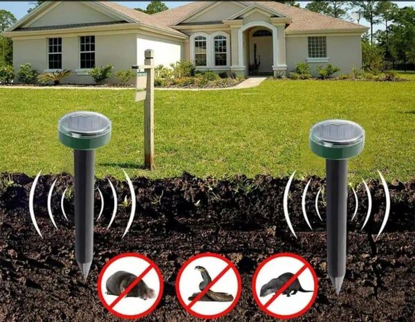 RÉPULSIF A ULTRASON POUR ANIMAUX (2pointes)