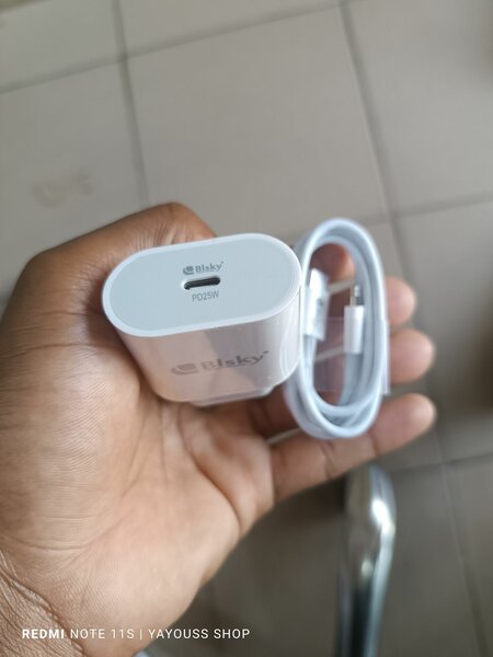 Chargeur iphone BLSKY 25W