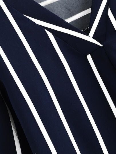 Women Striped Corporate Shirt