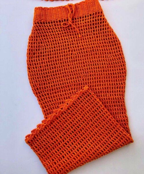 Jupe crochet doux