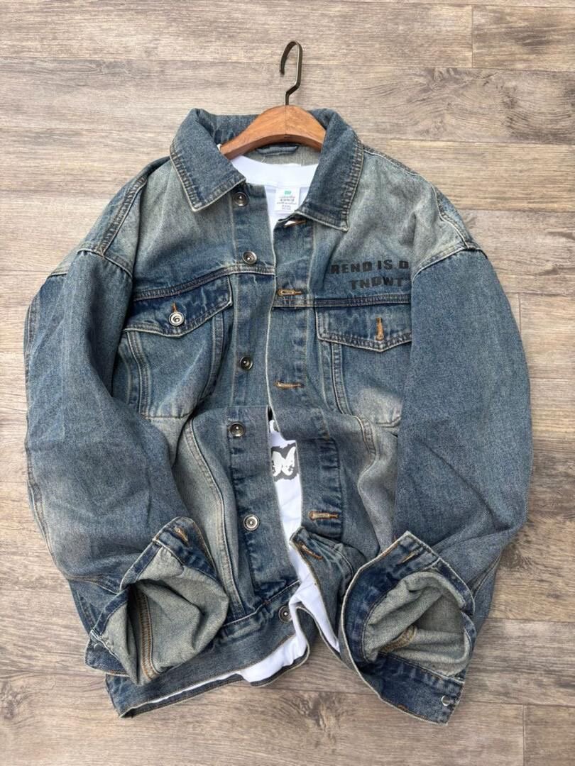 Veste en jean homme