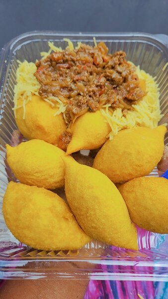 3 plats galettes jaunes