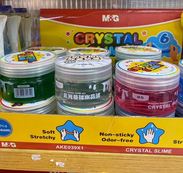 Slime Cristal Non-collant