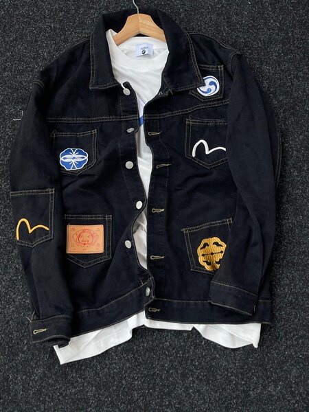 Veste en jean style vintage