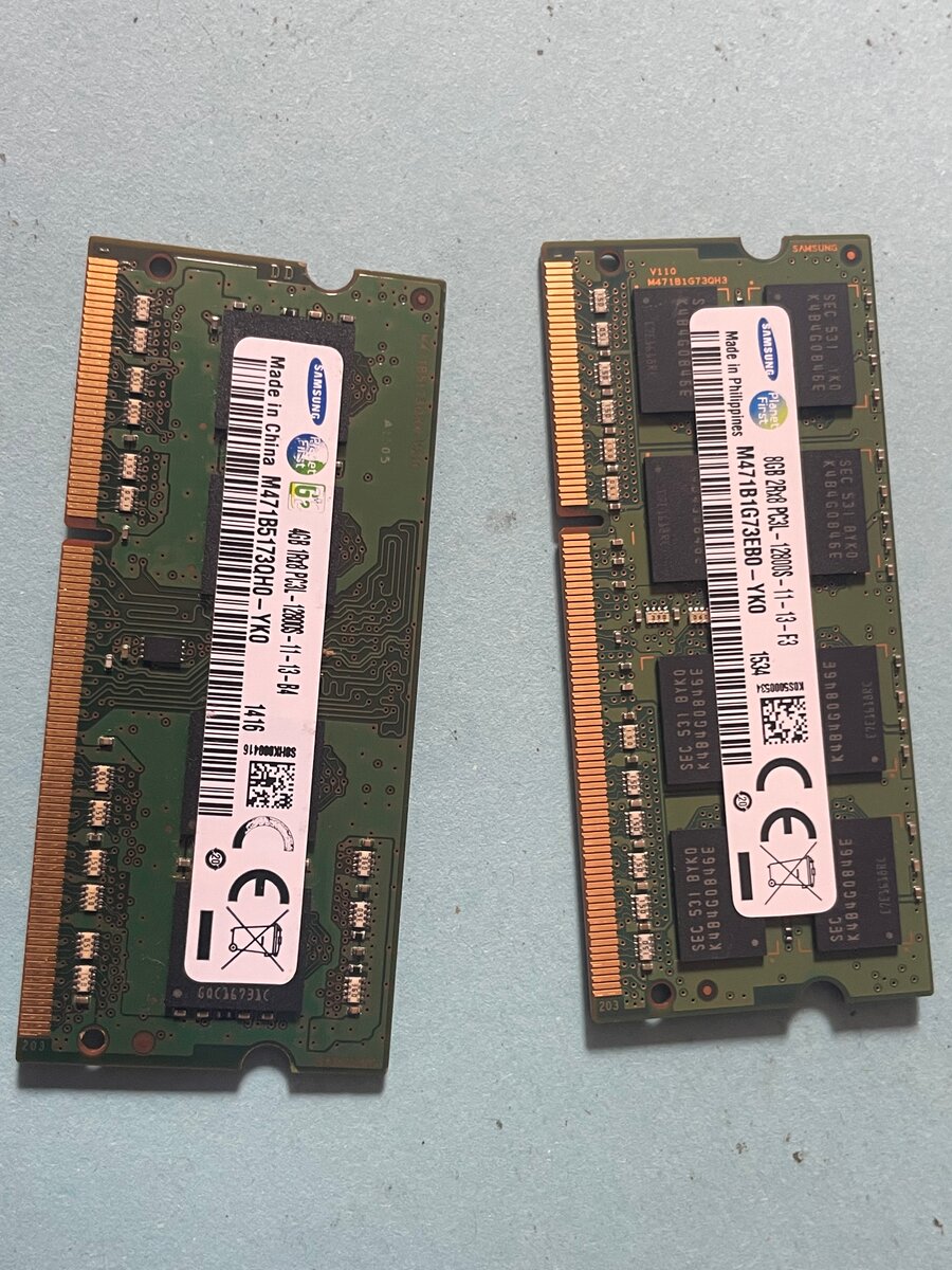Mémoire RAM Samsung 8GB DDR3