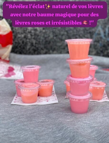 Produit de lèvre rose