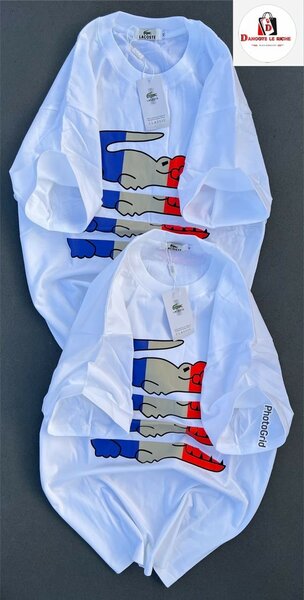 T-shirt unisexe Elephant Blanc