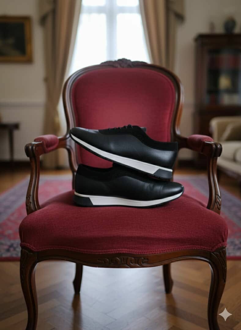 Chaussures en cuir élégantes