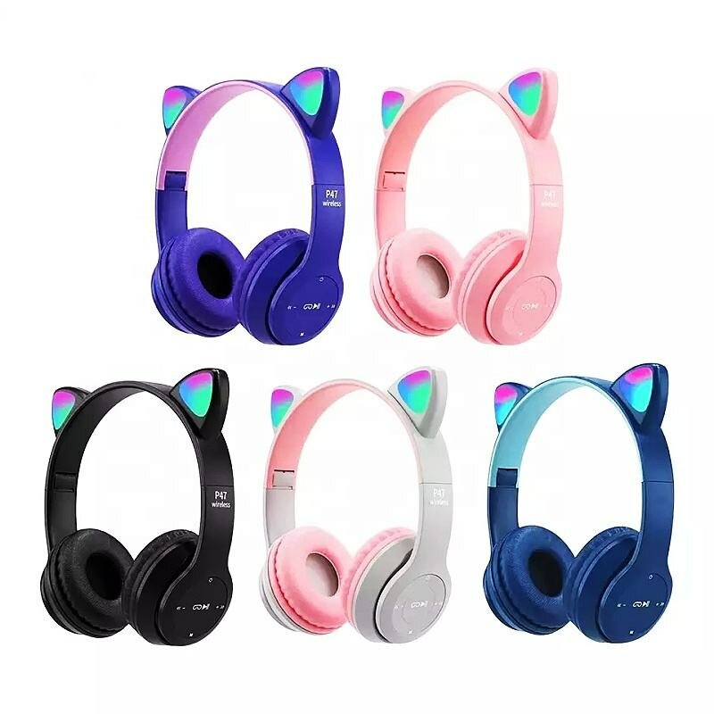 Casque audio oreilles de chat