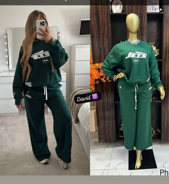 Ensemble détente vert émeraude