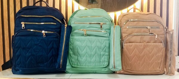 Sac à dos élégant matelassé