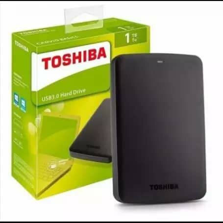 Toshiba Disque Dur Externe 1000Go/ 1To - Noir De Haute Quali