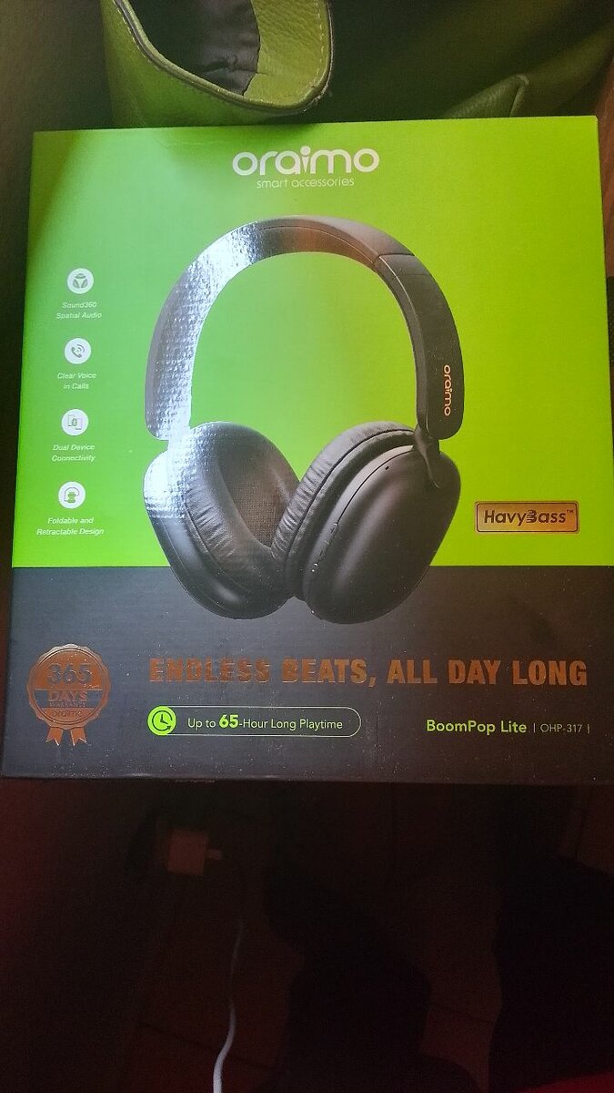 Casque Bluetooth Oraimo BoomPop Lite