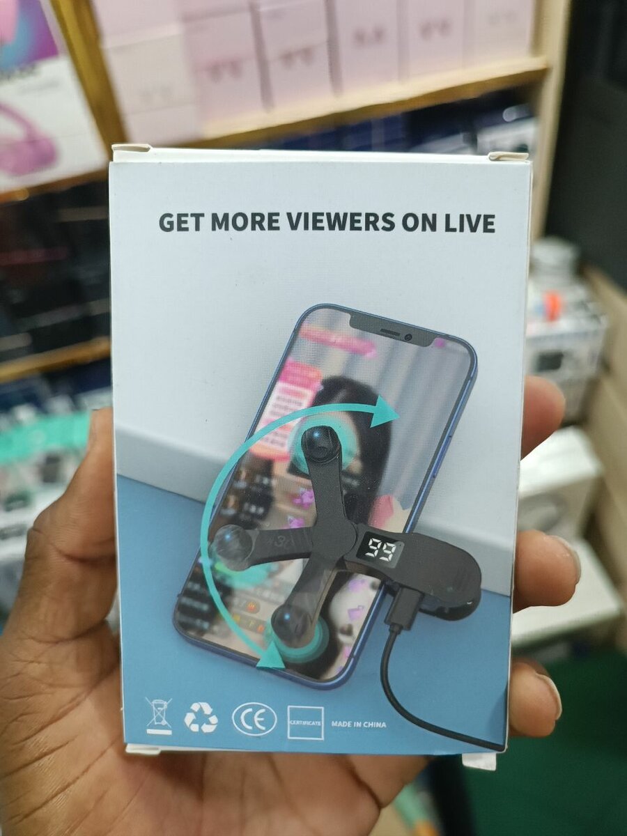 Support Téléphone Rotatif Automatique