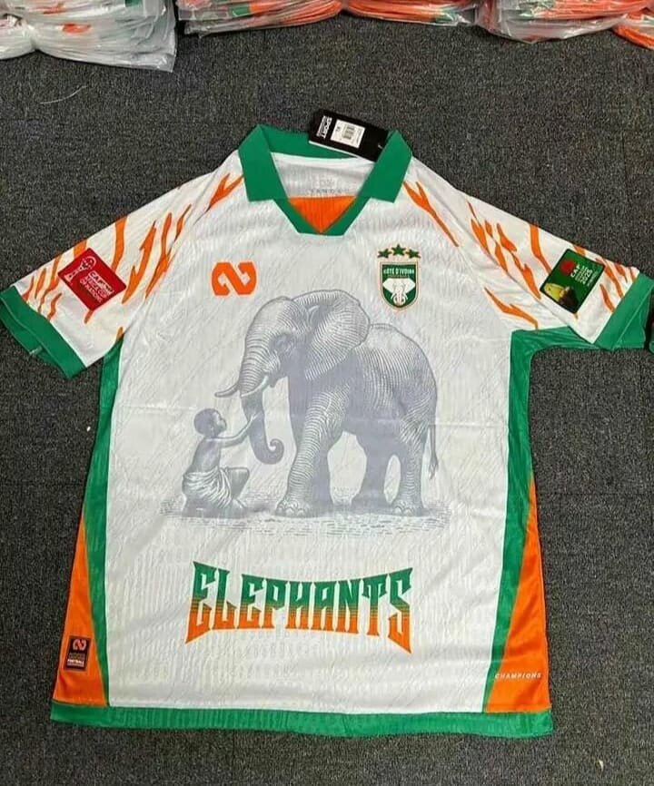 Maillot éléphant sport coloré