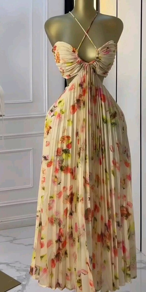 Robe longue élégante femme