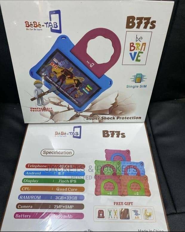 BEBE-TAB B77S+ 7 INCHES KID'S EDUCATIONAL TABLETS
