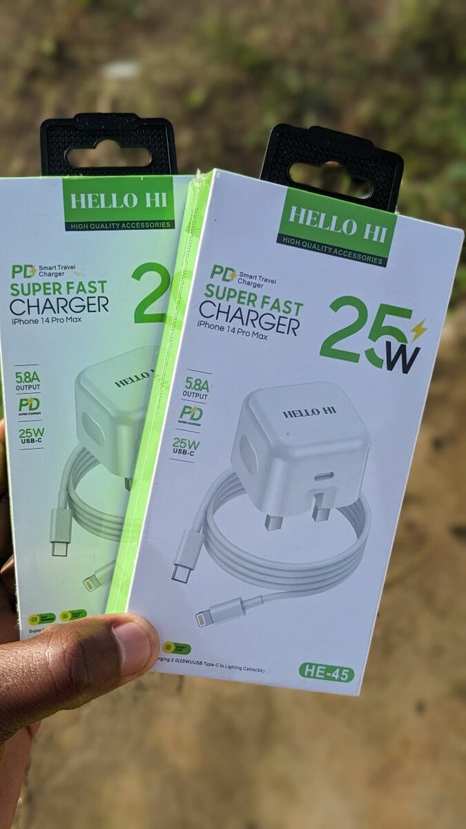 iphone original fast chargers