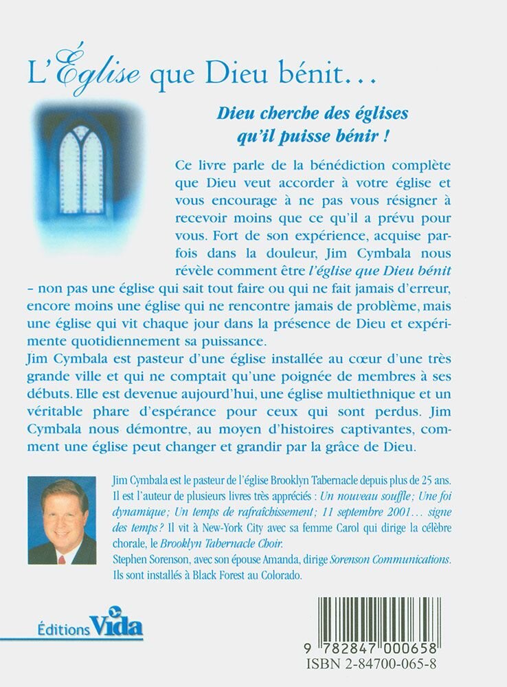 Livre: L'Église que Dieu bénit