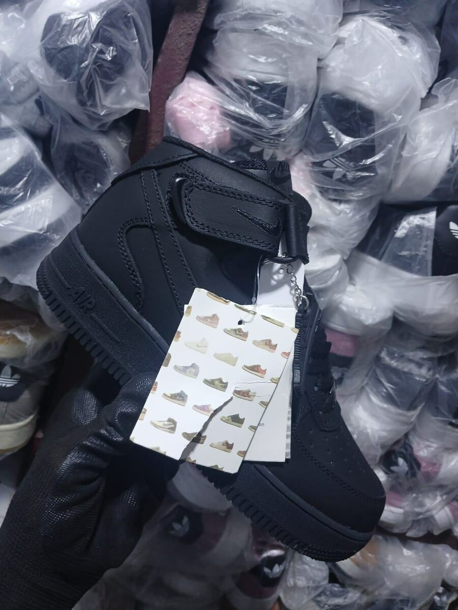 Sneakers montantes noires