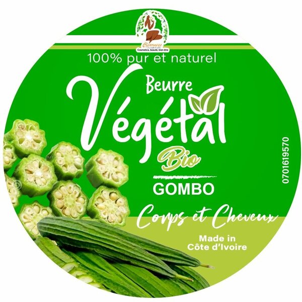 Beurre Végétal Bio Gombo