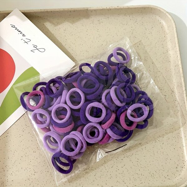 Chouchoucheveux colorés 100pcs