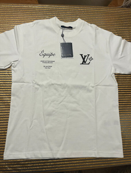 T-shirt blanc Louis Vuitton