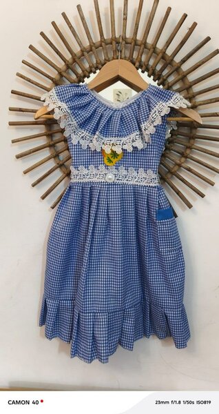 Robe Enfant à Carreaux Jolis