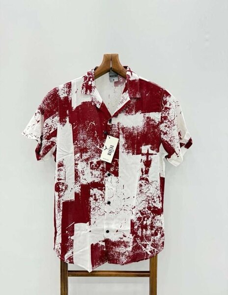 Chemise hawaïenne à motifs