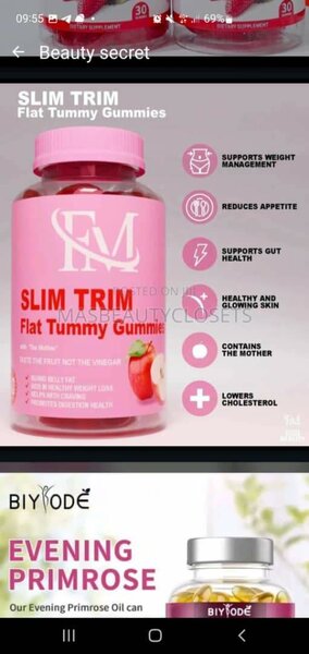 Slim Trim Flat Tummy Gummies