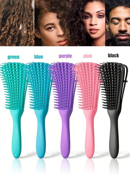 Brosse démêlante cheveux bouclés