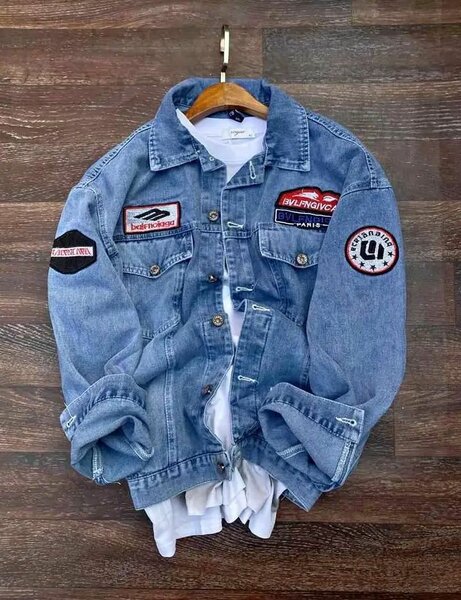 Veste en jean homme