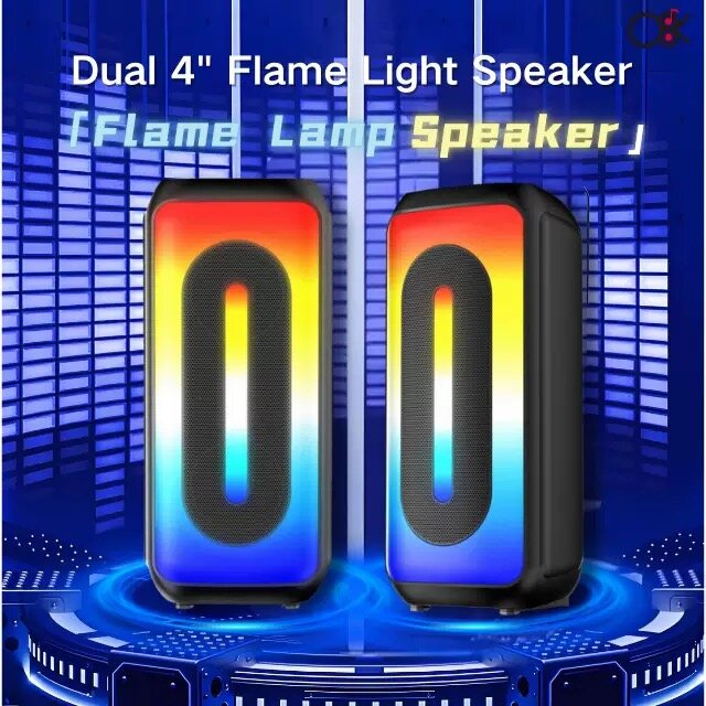 Enceinte Lumineuse LED Portative