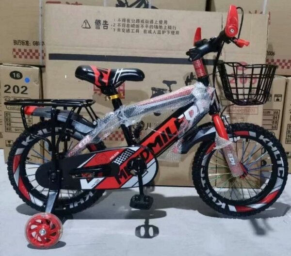 Vélo enfant KITMILE rouge