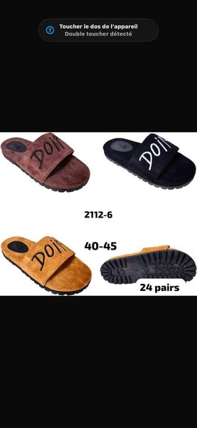 Sandales Dior pour hommes