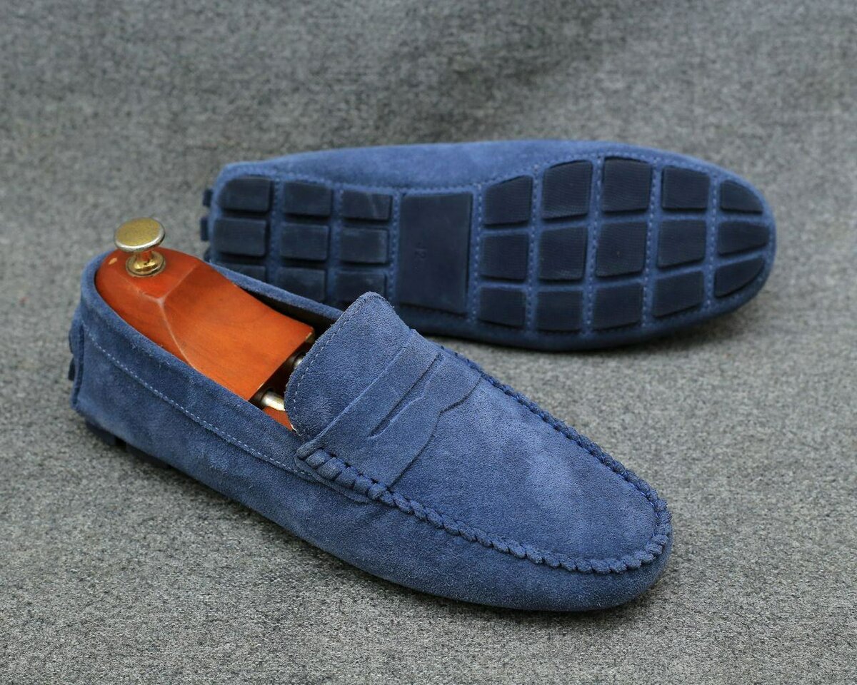 Mocassins élégants en cuir