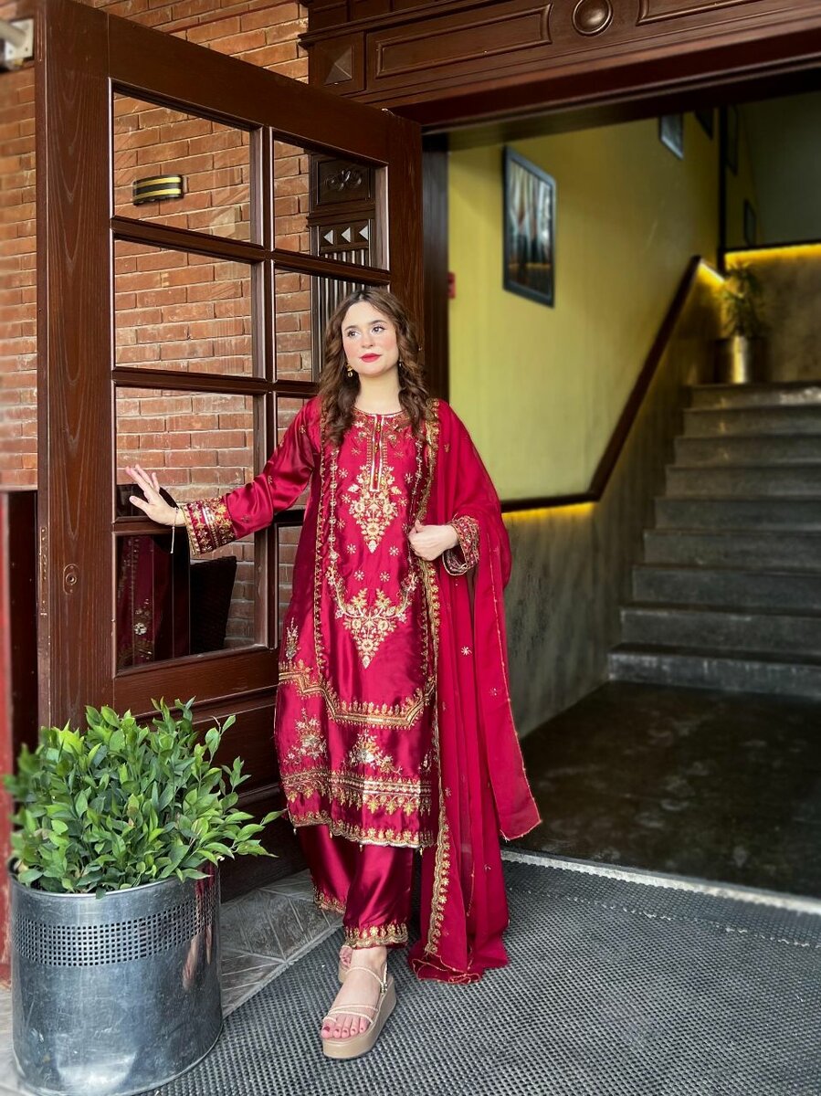 Most beautiful design shamoze silk dc free