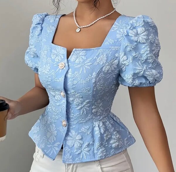 Blouse Fleurie Boutique Élégante
