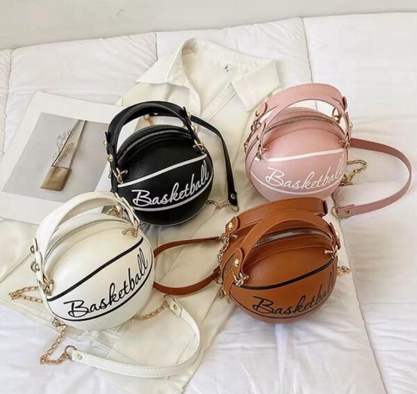 Sac à main rond Basketball