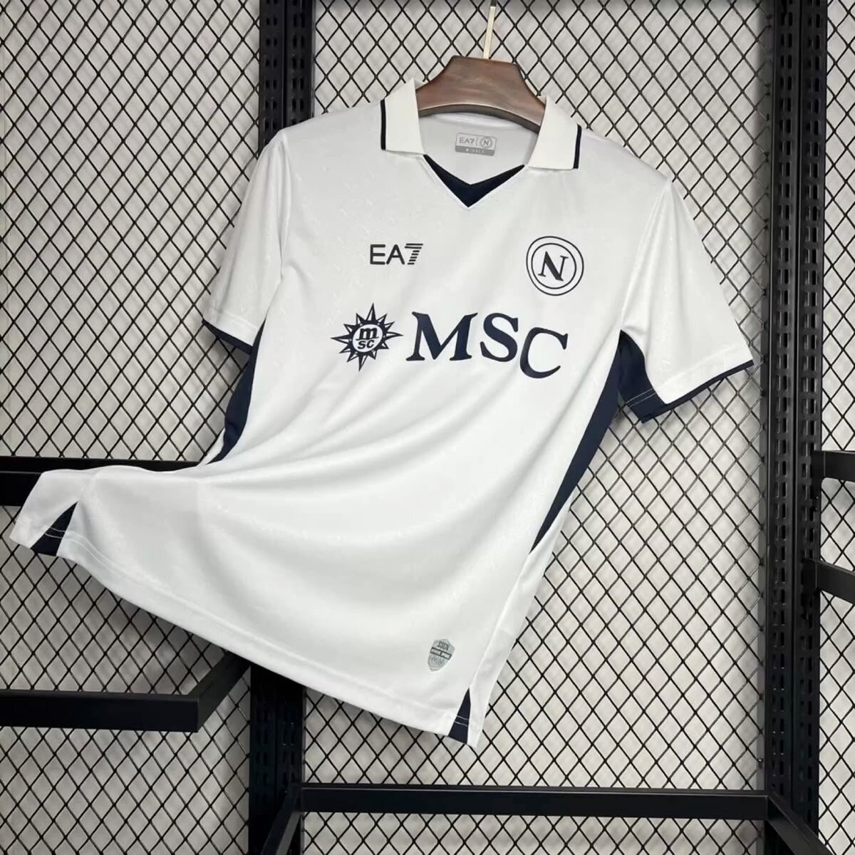 Maillot de football blanc EA7