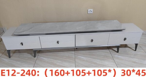 Meuble TV moderne blanc